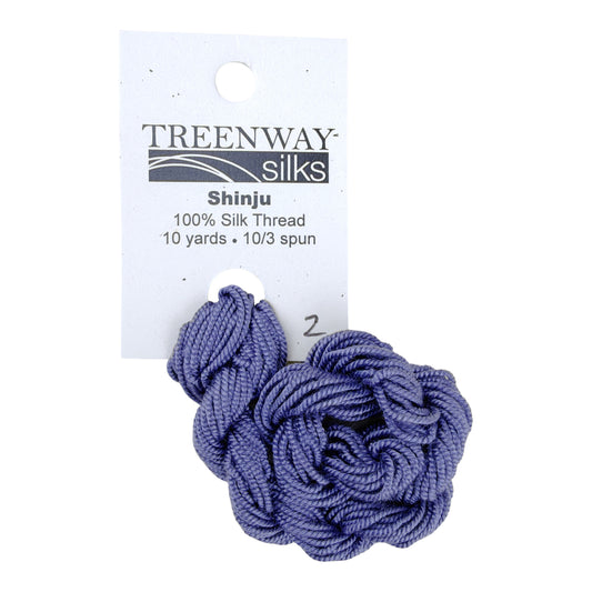 Treenway Silks Shinju - 02 Blueberry Haze