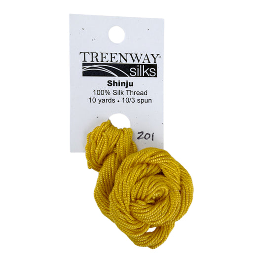 Treenway Silks Shinju - 201 Golden Aspen