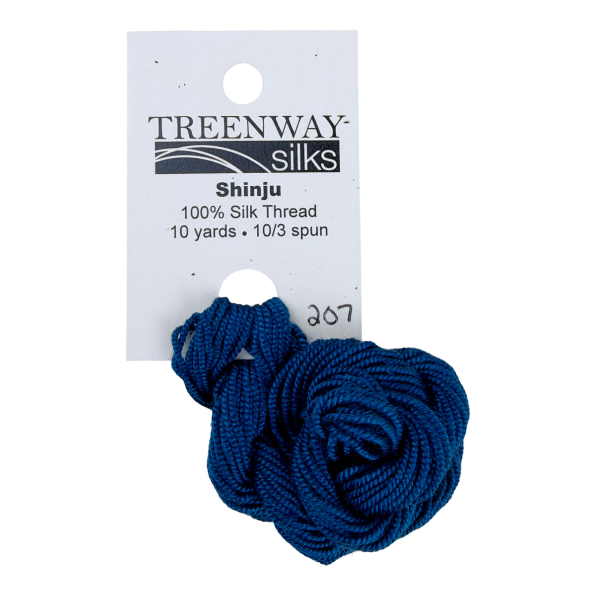 Treenway Silks Shinju - 207 Peacock