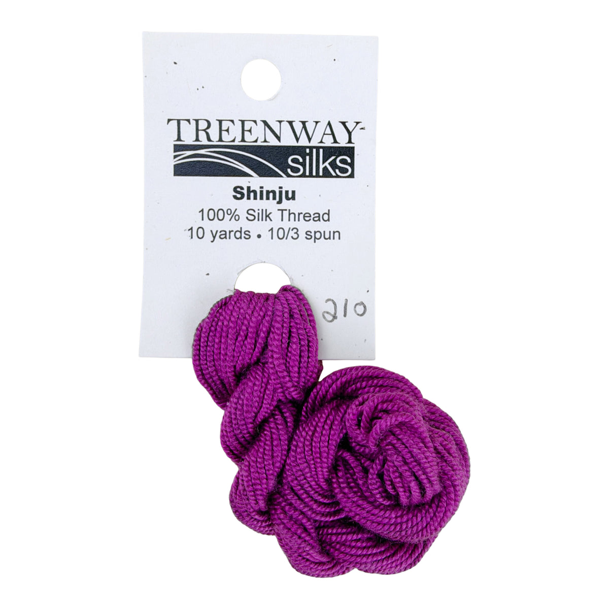 Treenway Silks Shinju - 210 Berry Blaze