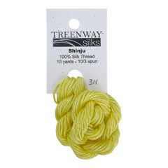 Treenway Silks Shinju - 0311 Murphy's Yellow