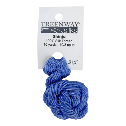 Treenway Silks Shinju - 0315 Forget-Me-Not