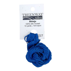 Treenway Silks Shinju - 0327 Blue Macaw