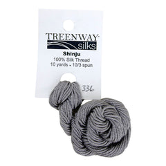 Treenway Silks Shinju - 0336 Pewter
