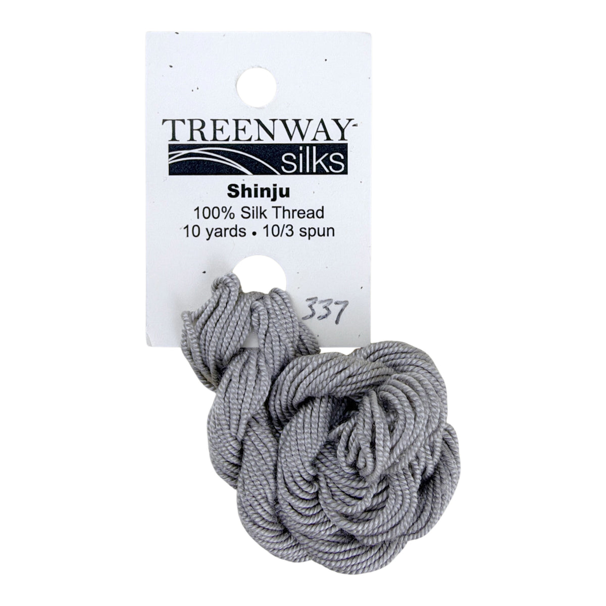 Treenway Silks Shinju - 0337 Sterling