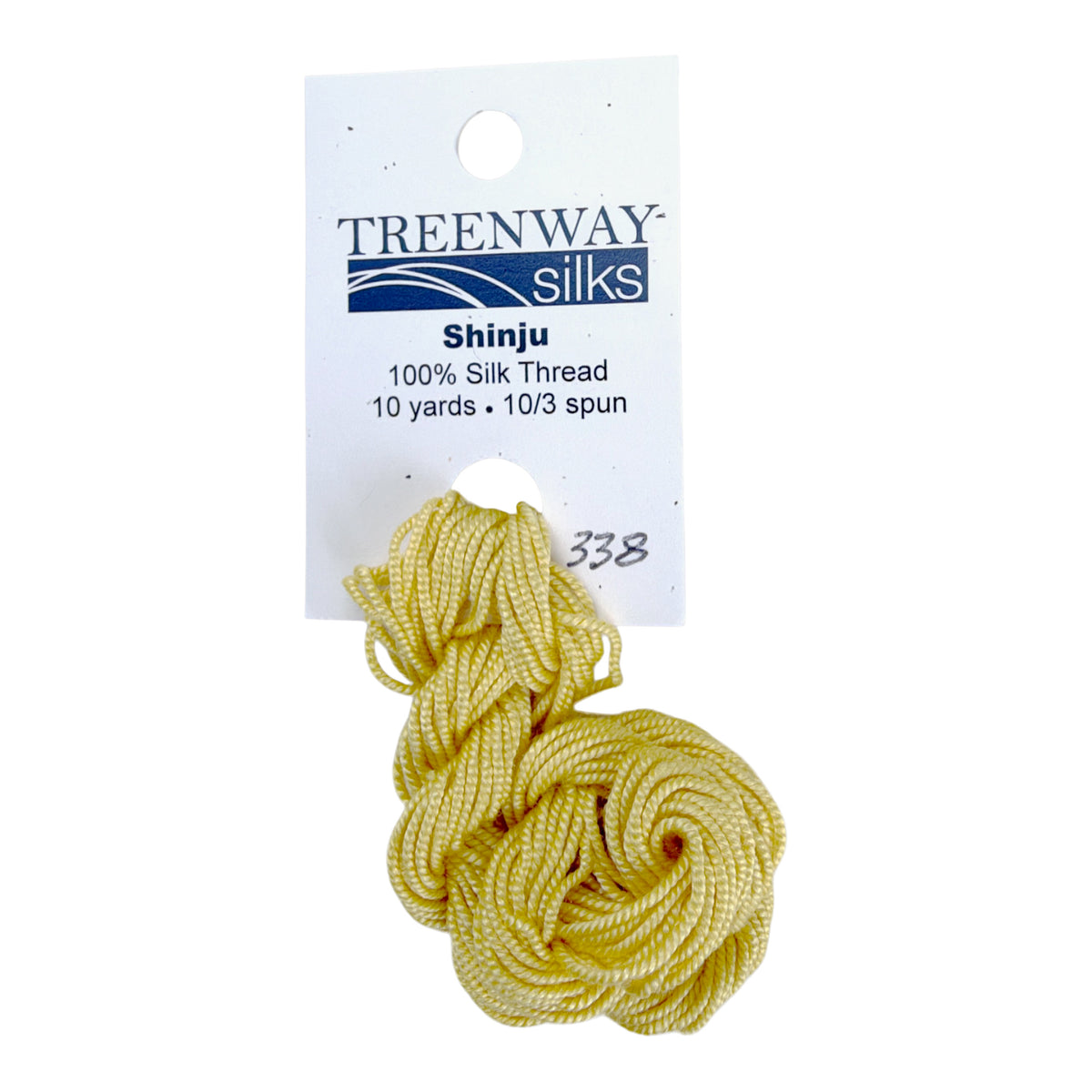 Treenway Silks Shinju - 0338 Yellow Dawn