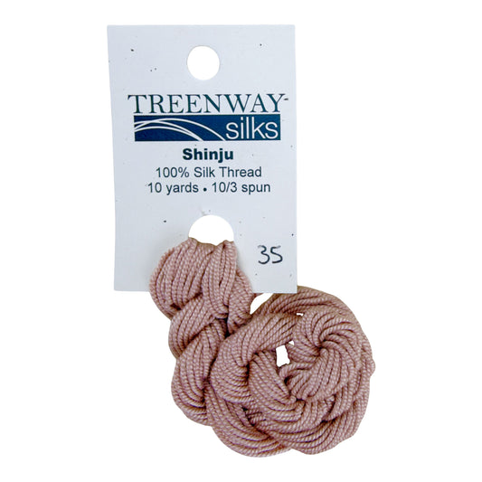 Treenway Silks Shinju - 35 Champagne