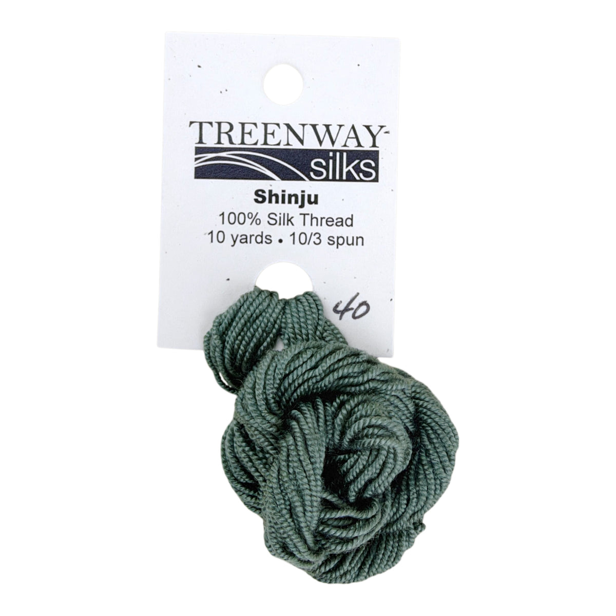 Treenway Silks Shinju - 40 Winter Sage