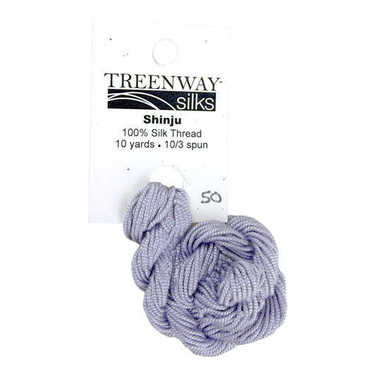 Treenway Silks Shinju - 50 Silver Lining