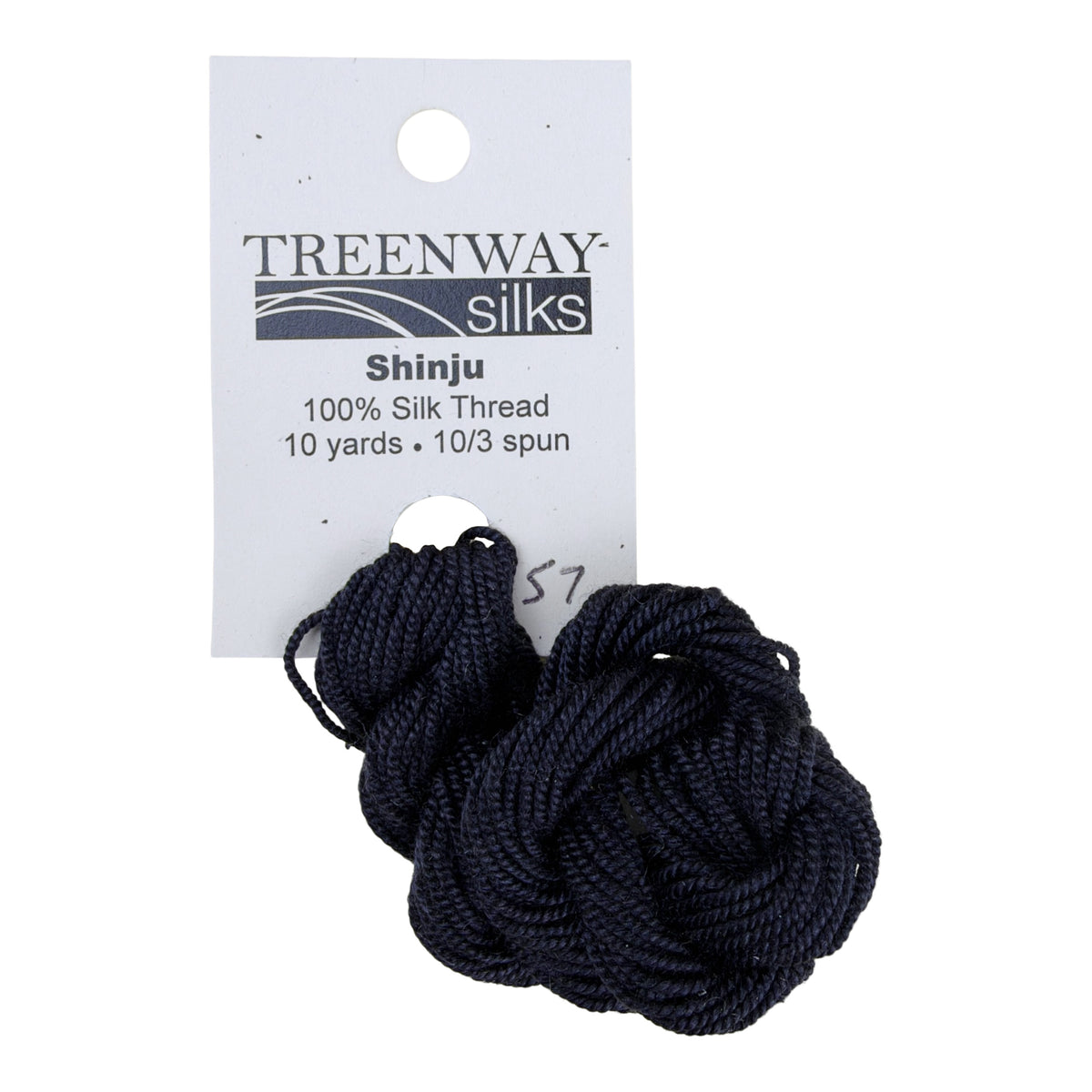 Treenway Silks Shinju - 57 Raven