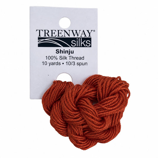 Treenway Silks Shinju - 09513 Persimmon