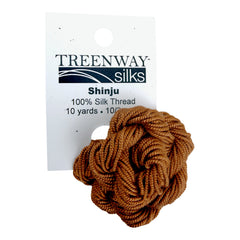 Treenway Silks Shinju - 09515 Ochre