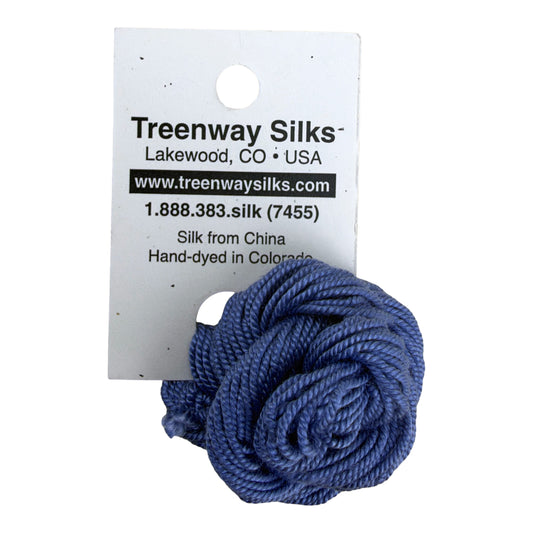 Treenway Silks Shinju - 0955 French Blue