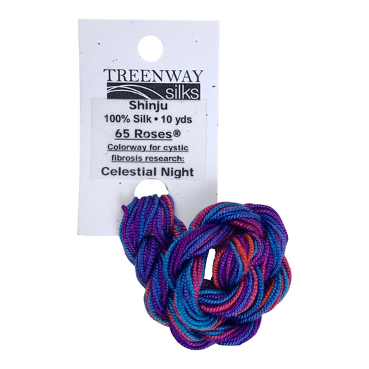 Treenway Silks Shinju -  Celestial Night