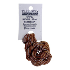 Treenway Silks Shinju -  Rosewood