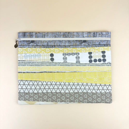 Trish Vine Designs Portfolio Project Bag - Yellow