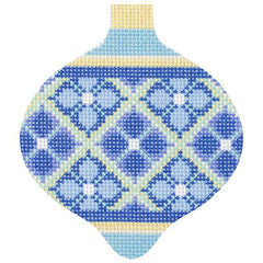 Needlepoint To Go Tuscan Bauble - Arezzo Needlepoint Canvas