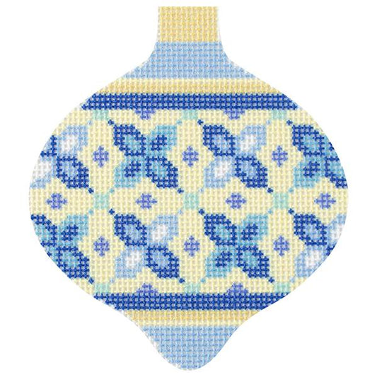 Needlepoint To Go Tuscan Bauble - Pisa Needlepoint Canvas
