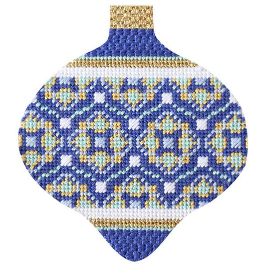 Needlepoint To Go Tuscan Bauble - Siena Needlepoint Canvas