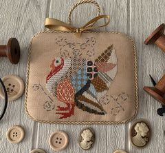 Twin Peaks Primitives Quirky Autumn Sampler Cross Stitch Pattern