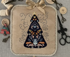 Twin Peaks Primitives Quirky Christmas Sampler Cross Stitch Pattern