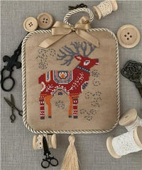 Twin Peaks Primitives Quirky Christmas 2024 Cross Stitch Pattern