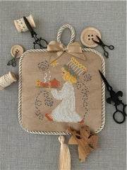 Twin Peaks Primitives Quirky Christmas 2024 Cross Stitch Pattern