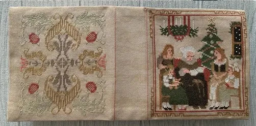 Twin Peaks Primitives Story Time Needlecase Cross Stitch Pattern