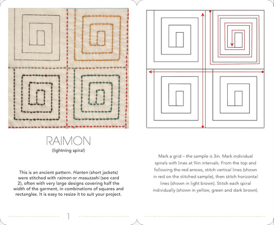 Ultimate Sashiko Card Deck