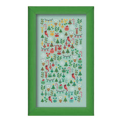 Una Buena Pieza Christmas Garden Cross Stitch Pattern