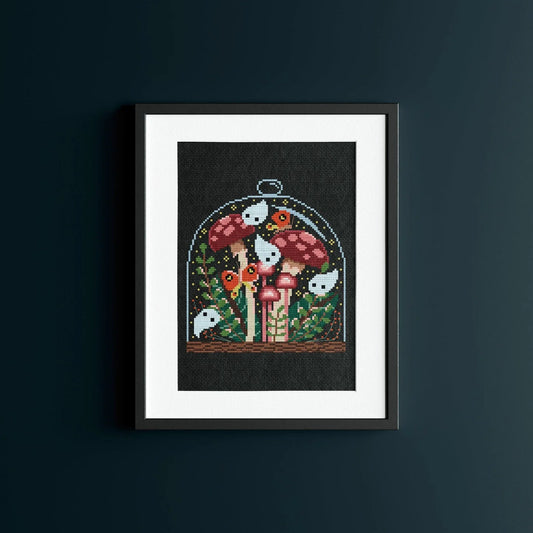 Una Buena Pieza Enchanted Forest IV Cross Stitch Pattern