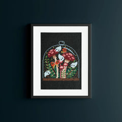 Una Buena Pieza Enchanted Forest IV Cross Stitch Pattern