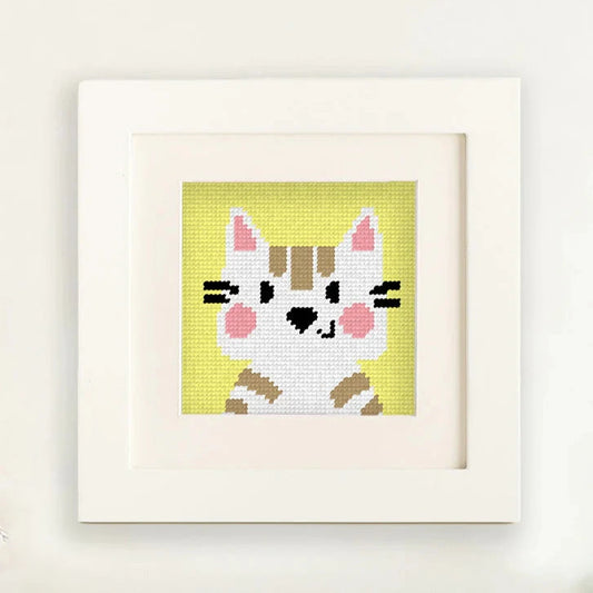 Unwind Studio Catie The Cat Needlepoint Kit