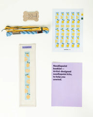 Unwind Studio Lemons Key Fob Needlepoint Kit