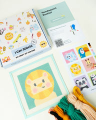 Unwind Studio Leonardo The Lion Needlepoint Kit