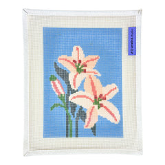 Unwind Studio Lilies Needlepoint Canvas