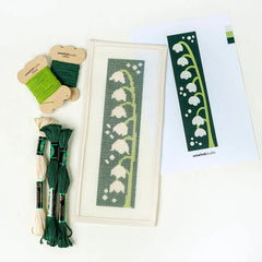 Unwind Studio Lily of The Valley Bookmark Needlepoint Kit