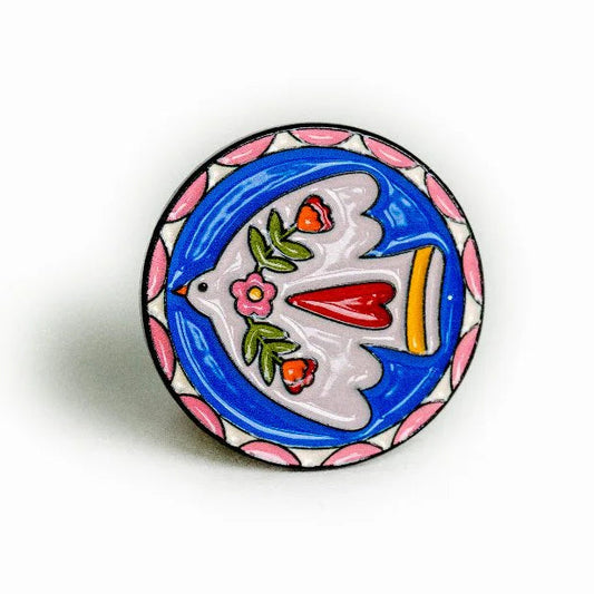 Unwind Studio Folk Bird Needle Minder