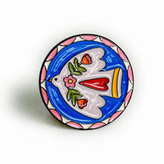 Unwind Studio Folk Bird Needle Minder