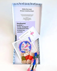 Unwind Studio Noon Folk Bird Needlepoint Ornament Kit