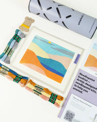 Unwind Studio Elizabeth Lang Peaceful Mountain Needlepoint Kit