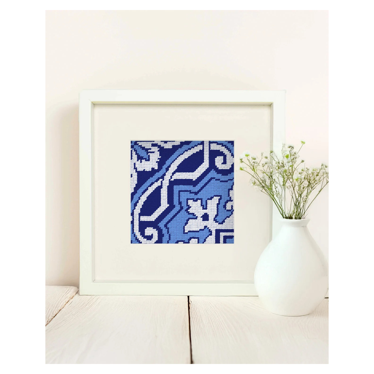Unwind Studio Portuguese Tile Fontainhas Needlepoint Kit