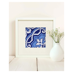 Unwind Studio Portuguese Tile Fontainhas Needlepoint Kit