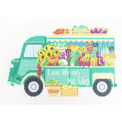 Needlepoint To Go Veg Truck Needlepoint Canvas