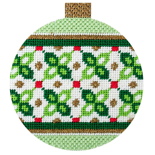 Needlepoint To Go Verona Bauble - Bergamo Needlepoint Canvas