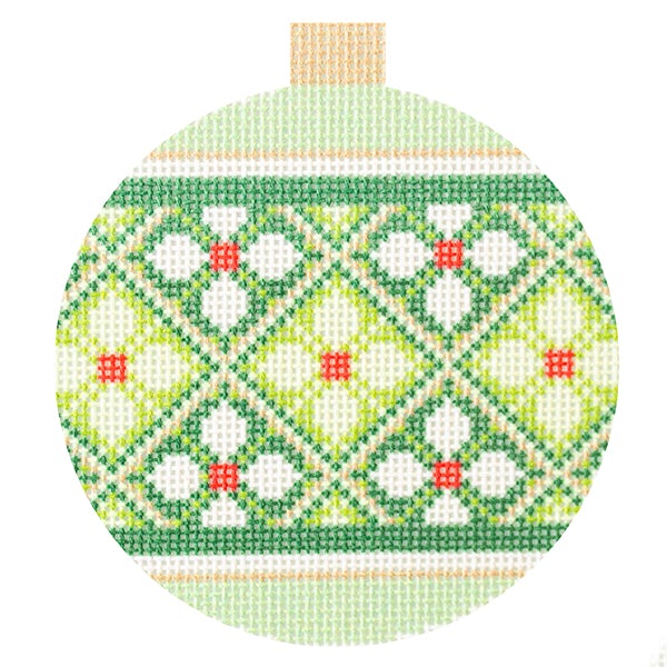 Needlepoint To Go Verona Bauble - Como Needlepoint Canvas