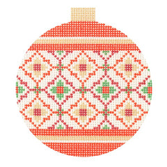 Needlepoint To Go Verona Bauble - Milano Needlepoint Canvas