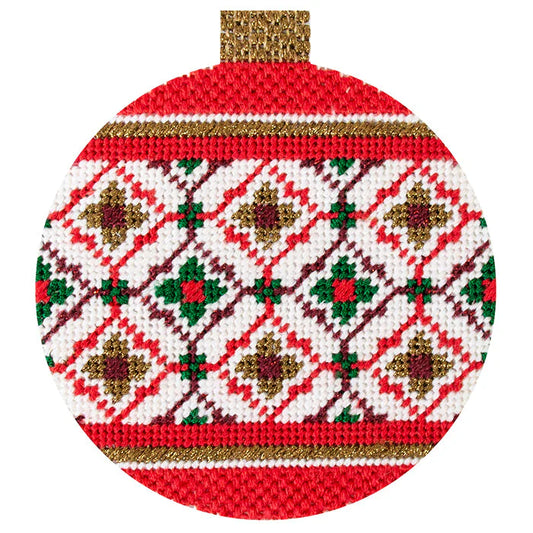 Needlepoint To Go Verona Bauble - Milano Needlepoint Canvas