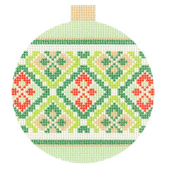 Needlepoint To Go Verona Bauble - San Giovanni Needlepoint Canvas