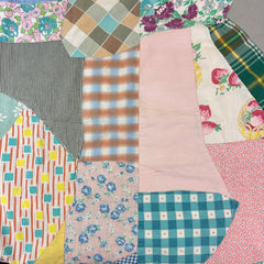 Vintage 1940s-50s Crazy Quilt with Brocade Back